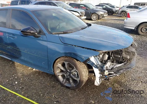 2025 Honda Civic Hybrid Sport/Sport Touring from USA, damaged, VIN 2HGFE4F89SH338027